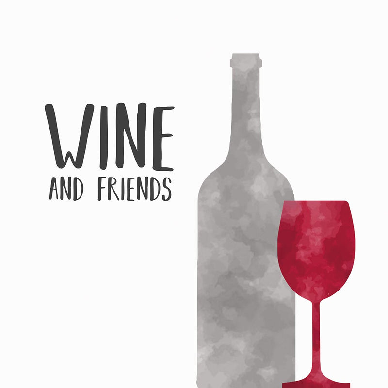 Saco para garrafas Wine & Friends