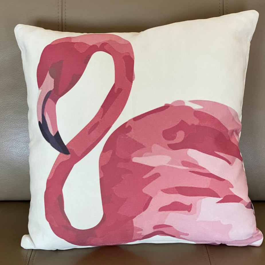 Capa de almofada Flamingo