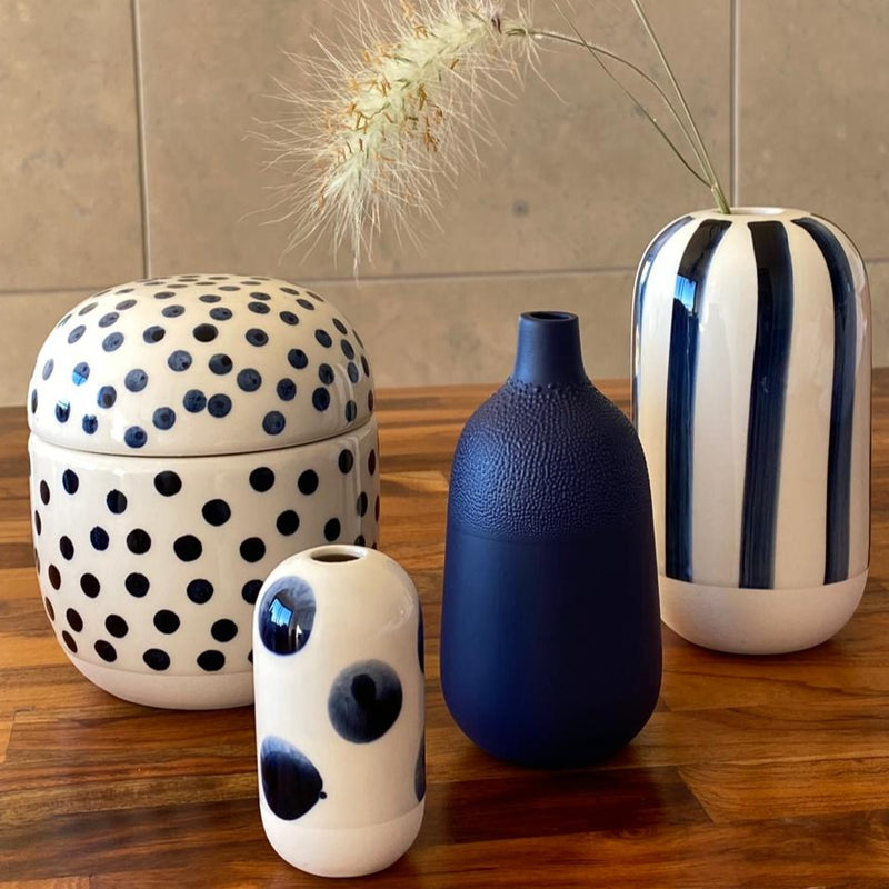 Farben Indigo Vase